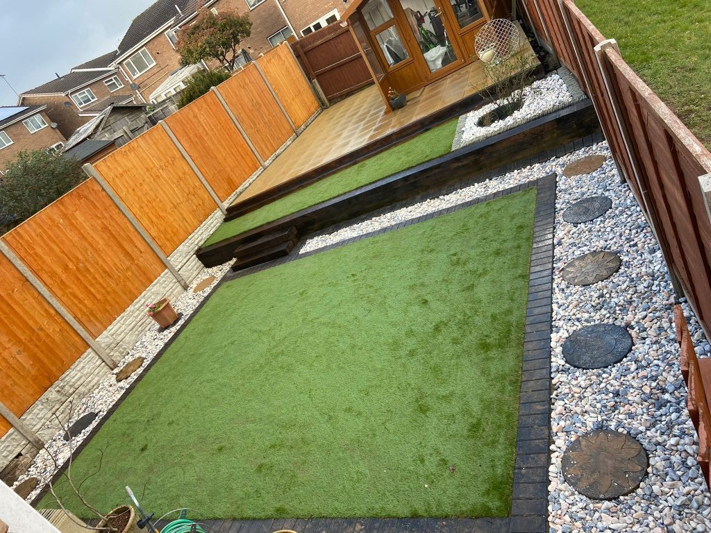 Mighty Contractors paving and landscaping project 18