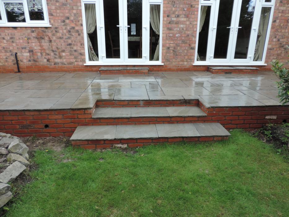 Mighty Contractors paving and landscaping project 29