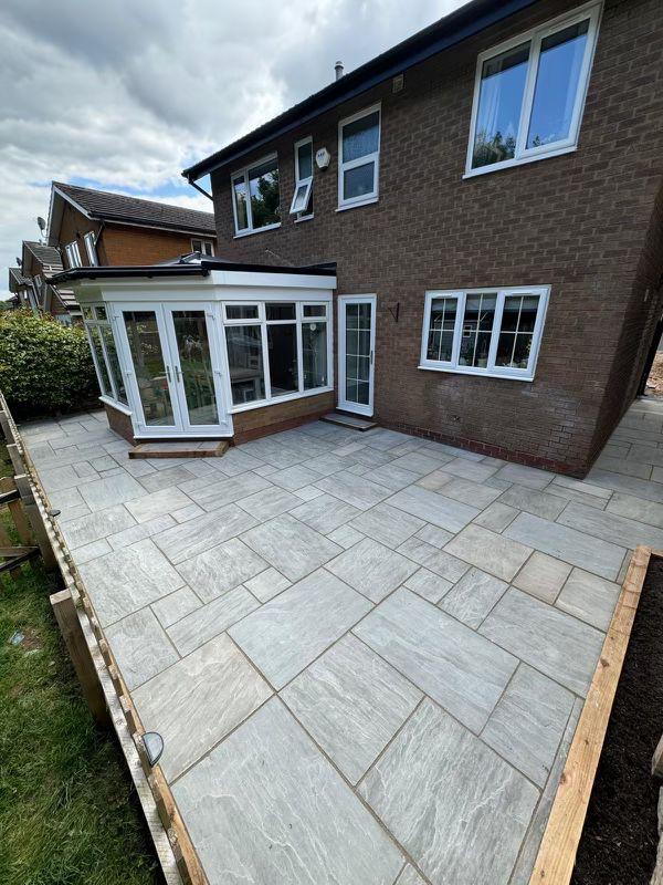 Mighty Contractors paving and landscaping project 4