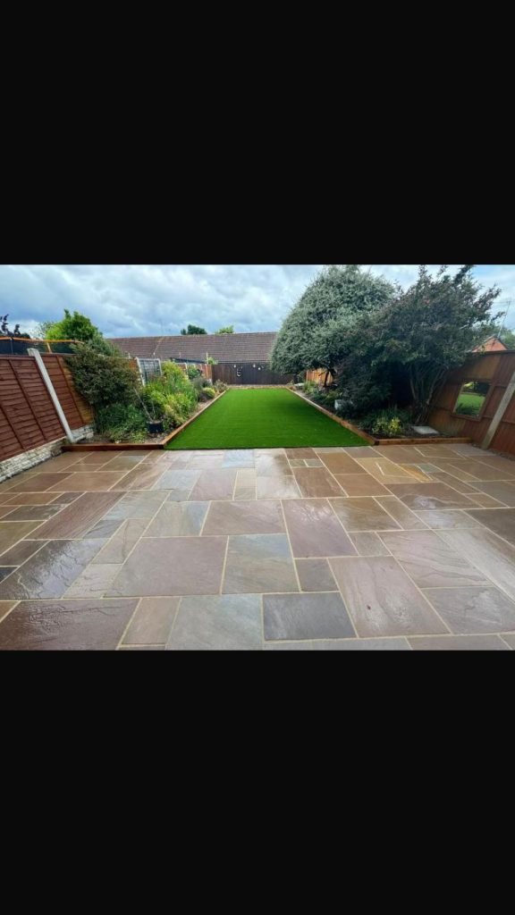 Mighty Contractors paving and landscaping project 2