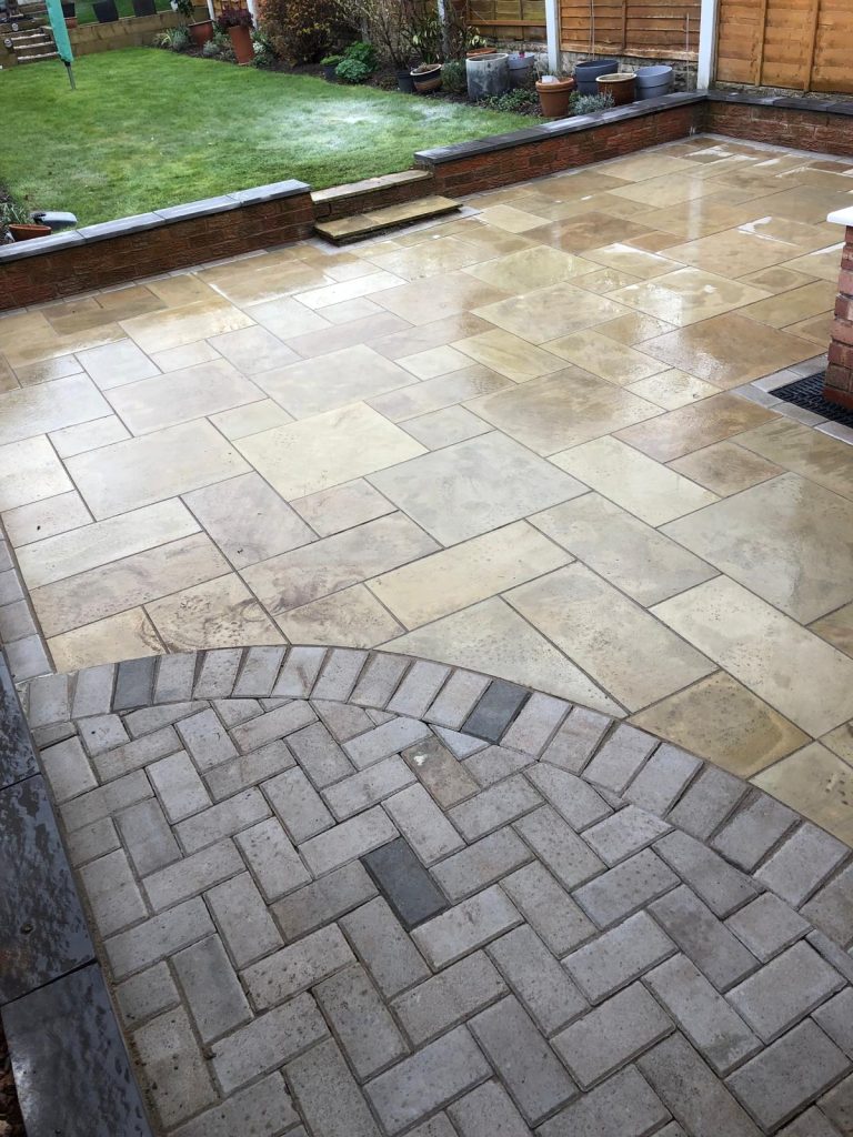 Mighty Contractors paving and landscaping project 26