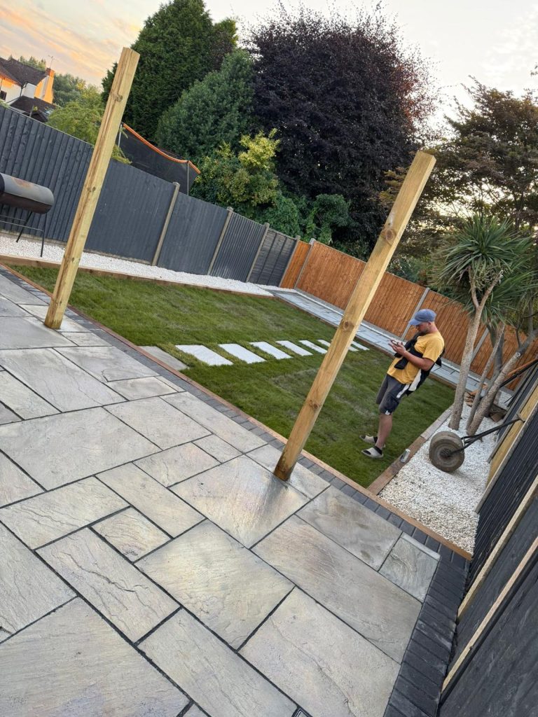 Mighty Contractors paving and landscaping project 5