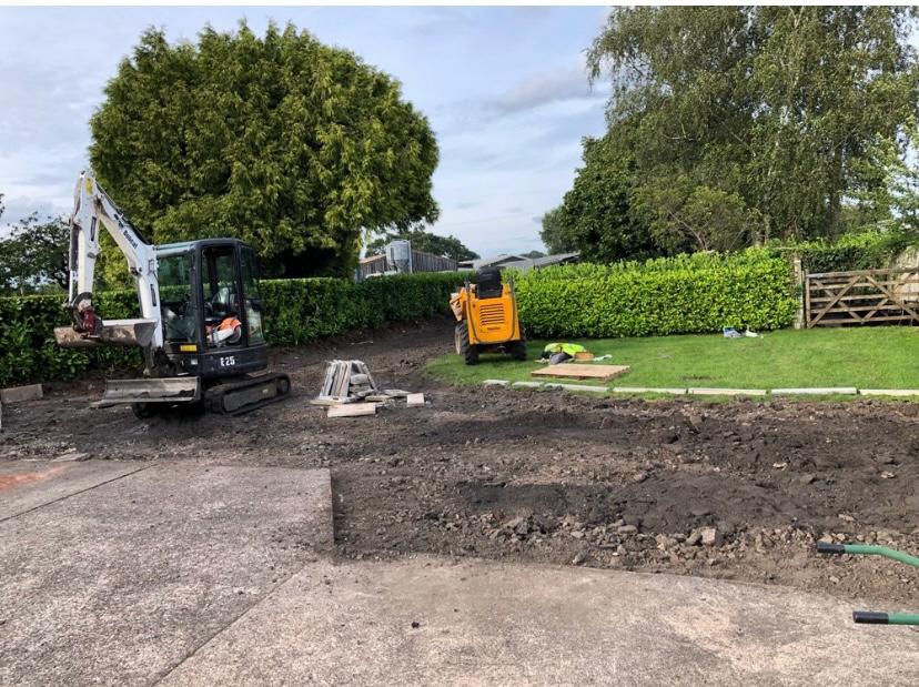 Mighty Contractors paving and landscaping project 41