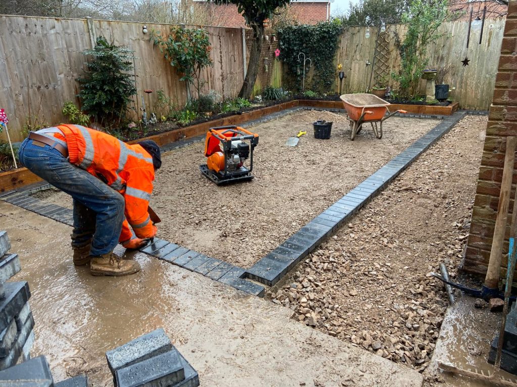 Mighty Contractors paving and landscaping project 43