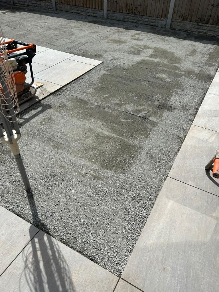 Mighty Contractors paving and landscaping project 46